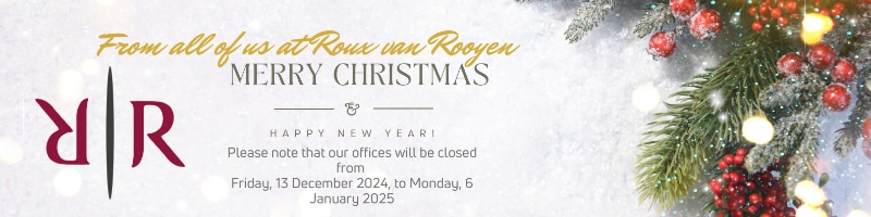 We are closed for Christmas